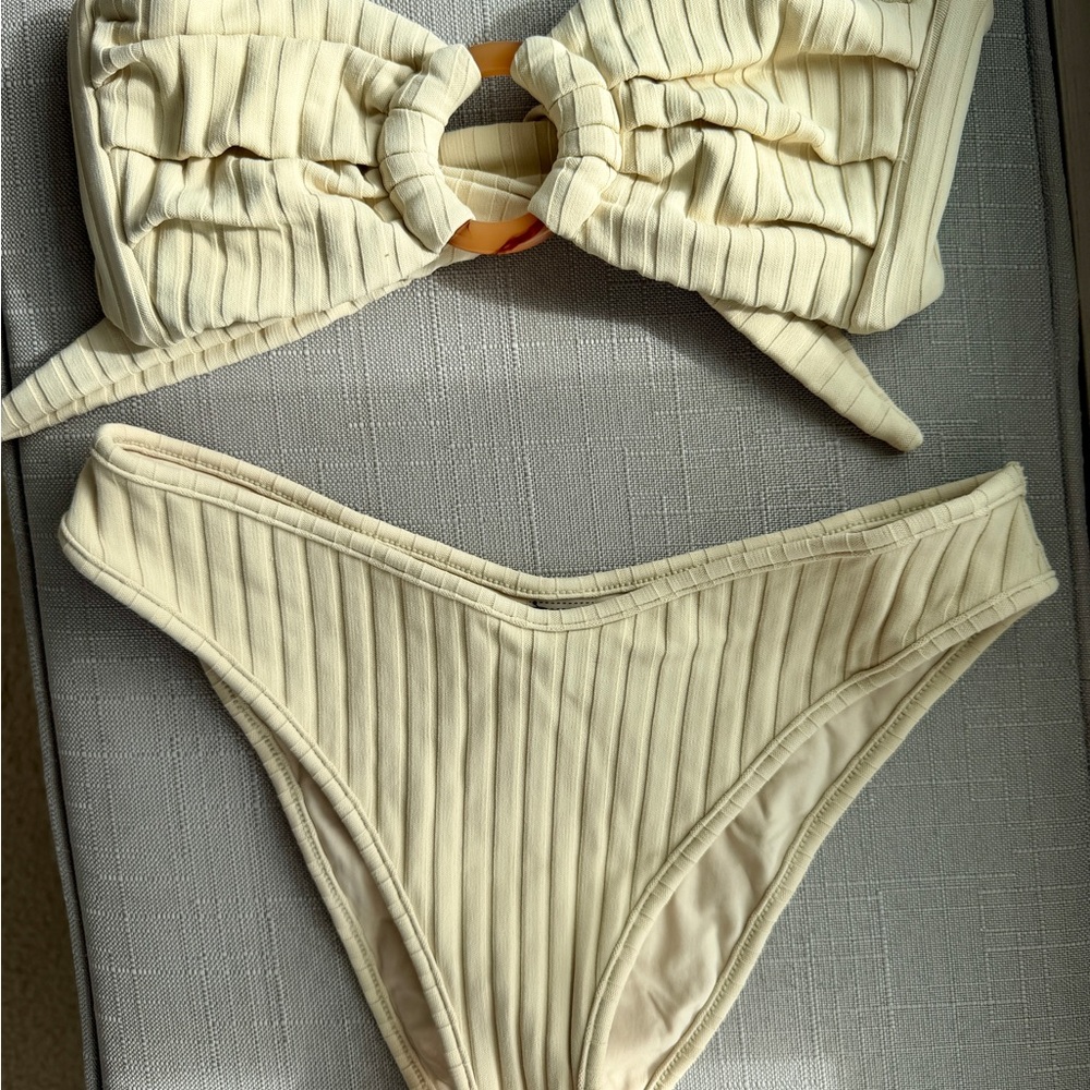 Montce Cream Bikini Set